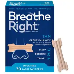 Walgreens Original Nasal Strips Large offer