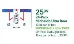 Publix Michelob Ultra Beer offer