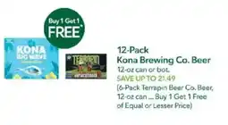 Publix Kona Brewing Co. Beer offer