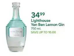 Publix Lighthouse yen ben lemon gin offer