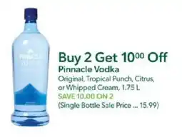Publix Pinnacle Vodka offer