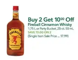 Publix Fireball cinnamon whisky offer