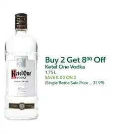 Publix Ketel One Vodka offer