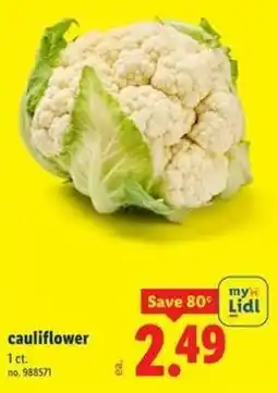 Lidl Cauliflower offer