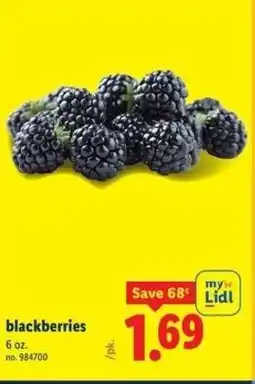 Lidl Blackberries offer