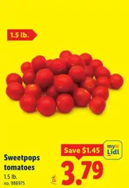 Lidl Sweetpops tomatoes offer