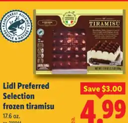 Lidl Lidl Preferred Selection frozen tiramisu offer