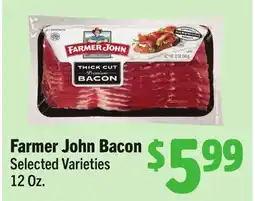 Vallarta Supermarkets Farmer John Bacon offer