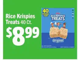 Vallarta Supermarkets Rice Krispies Treats offer