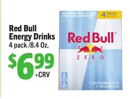 Vallarta Supermarkets Red Bull Energy Drinks offer