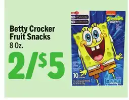 Vallarta Supermarkets Betty Crocker Fruit Snacks offer