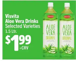 Vallarta Supermarkets Visvita Aloe Vera Drinks offer