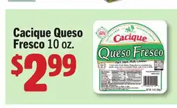 Vallarta Supermarkets Cacique Queso Fresco offer