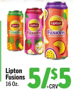 Vallarta Supermarkets Lipton Fusions offer