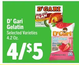 Vallarta Supermarkets D'Gari Gelatin offer