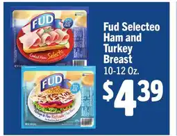 Vallarta Supermarkets Fud Selecteo Ham and Turkey Breast offer