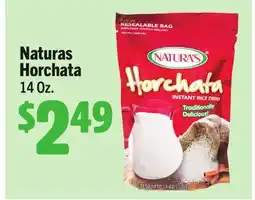 Vallarta Supermarkets Naturas Horchata offer