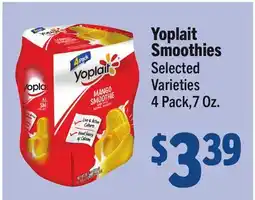 Vallarta Supermarkets Yoplait Smoothies offer