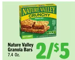 Vallarta Supermarkets Nature Valley Granola Bars offer