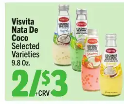 Vallarta Supermarkets Visvita Nata De Coco offer