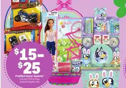 Meijer 5Prefilled Easter Baskets offer