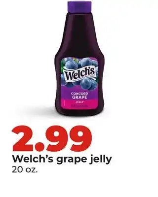Hy-Vee Welch's grape jelly offer