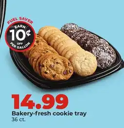 Hy-Vee Bakery-fresh cookie tray offer