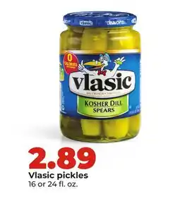Hy-Vee Vlasic pickles offer