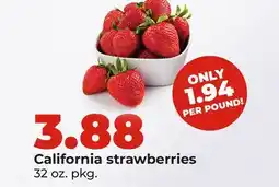 Hy-Vee California strawberries offer
