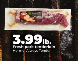 Hy-Vee Fresh pork tenderloin offer