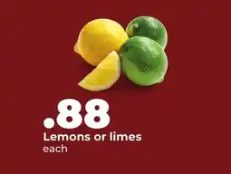 Hy-Vee Lemons or limes offer