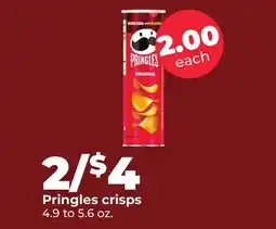 Hy-Vee Pringles crisps offer