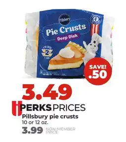 Hy-Vee Pillsbury pie crusts offer
