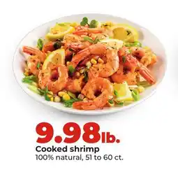 Hy-Vee Cooked shrimp offer