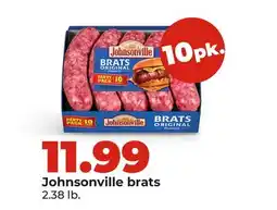 Hy-Vee Johnsonville brats offer