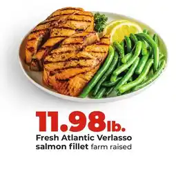 Hy-Vee Fresh Atlantic Verlasso salmon fillet offer