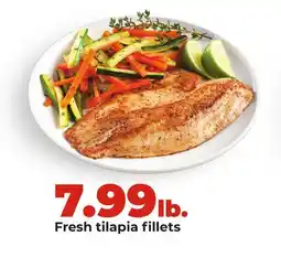 Hy-Vee Fresh tilapia fillets offer