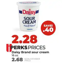 Hy-Vee Daisy Brand sour cream offer