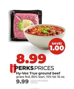 Hy-Vee Hy-Vee True ground beef offer