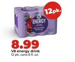 Hy-Vee V8 energy drink offer