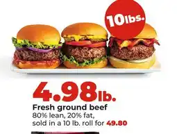 Hy-Vee Fresh ground beef offer
