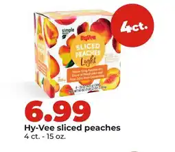 Hy-Vee Hy-Vee sliced peaches offer