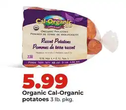 Hy-Vee Organic Cal-Organic potatoes offer