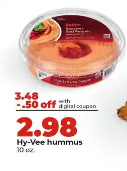 Hy-Vee Hy-Vee hummus offer