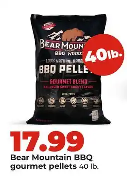 Hy-Vee Bear Mountain BBQ gourmet pellets offer