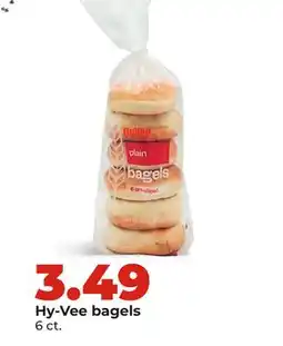 Hy-Vee Hy-Vee bagels offer