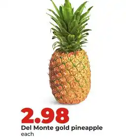 Hy-Vee Del Monte gold pineapple offer
