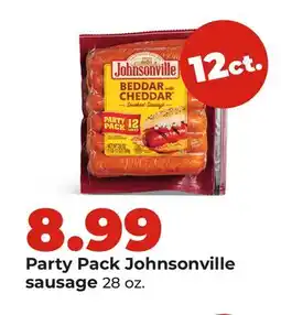 Hy-Vee Party Pack Johnsonville sausage offer