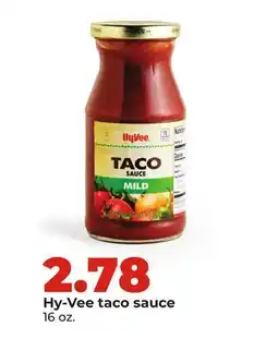 Hy-Vee Hy-Vee taco sauce offer