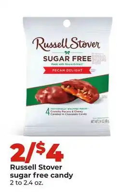 Hy-Vee Russell Stover sugar free candy offer